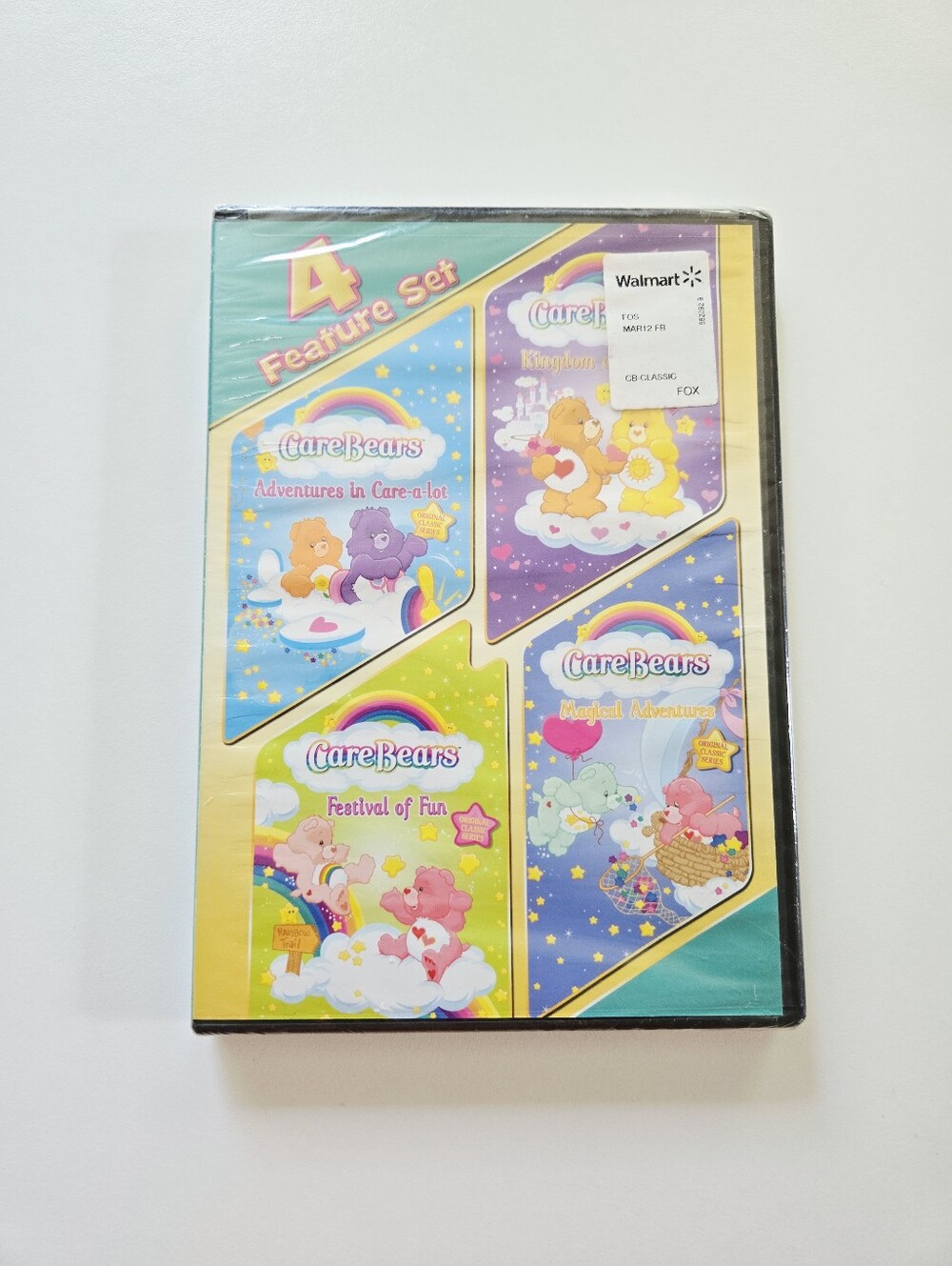 CARE BEARS 4 Feature Set DVD 2011 Lionsgate American Greetings Full Screen NEW